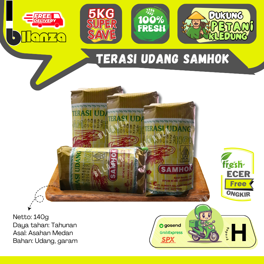 

Bllanza | Terasi Udang Samhok — Kualitas Ekspor Ecer (H)