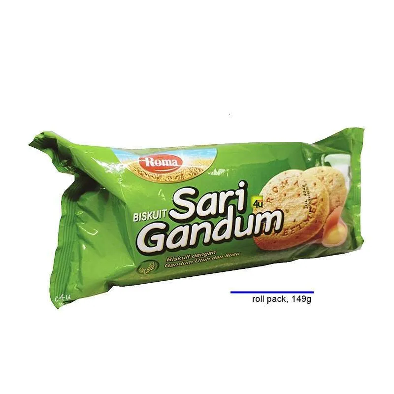 

BISKUIT SARI GANDUM ROLL 149GR CEMILAN ANAK SEKOLAH UTUH SUSU
