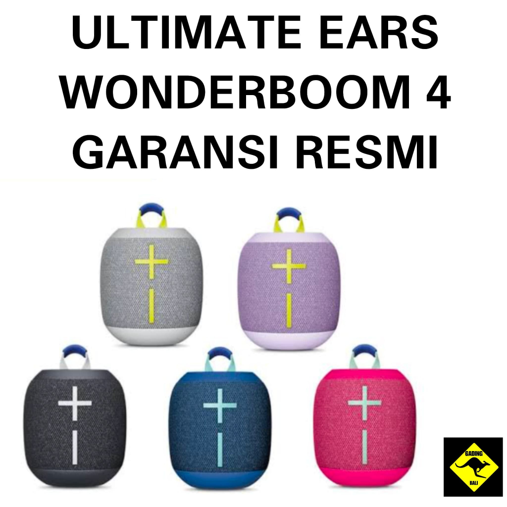 Ultimate Ears Wonderboom 4 Portable Wireless Bluetooth Speaker with IP67 UE Wonder Boom 4 Wonderboom