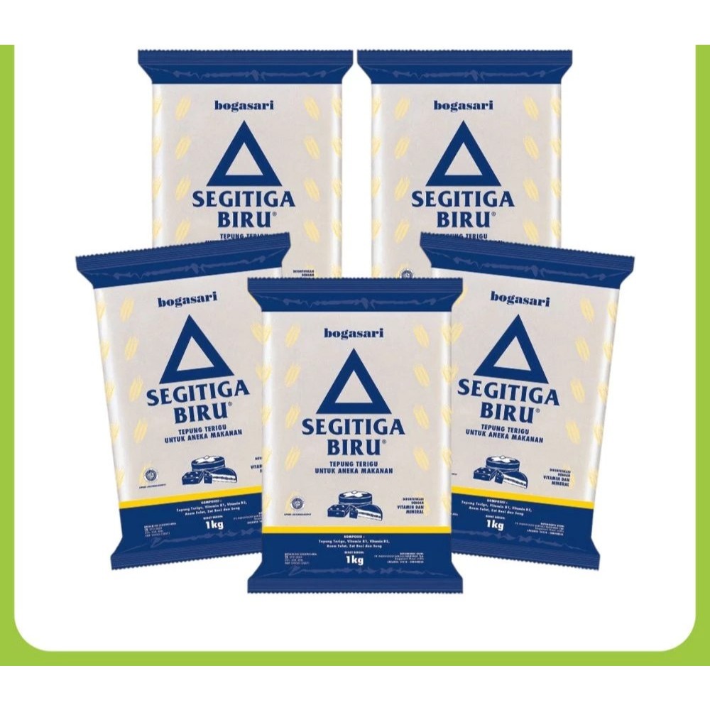 

Paket Tepung Terigu Segitiga Biru 1 Kg X 5