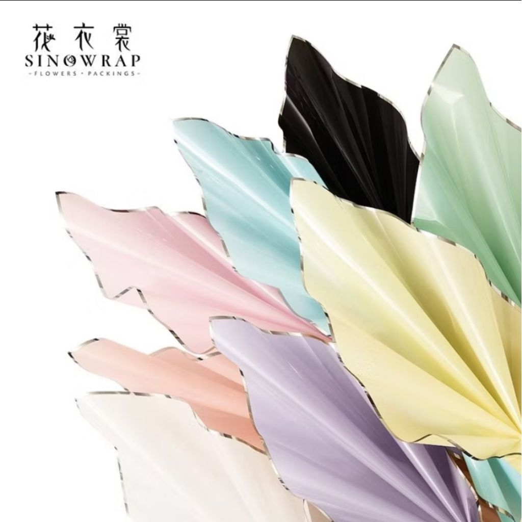 

Cellophane List Silver| Kertas Wrapping List Silver