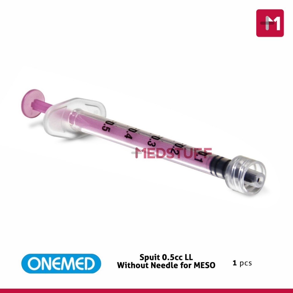 Syringe Onemed 0,5cc TANPA Needle for Meso Syringe 0,5cc Onemed Syringe Meso