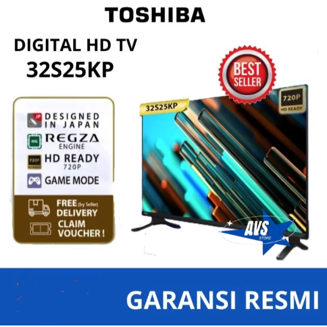 TOSHIBA DIGITAL TV 32 INCH 32S25KP