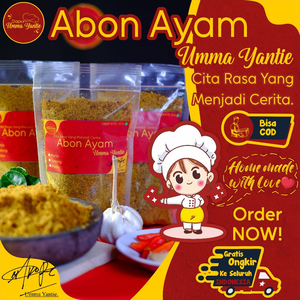 

Abon Ayam Gurih 100 Gram Abon Ayam Rumahan Halal Umma Yantie Homemade Food