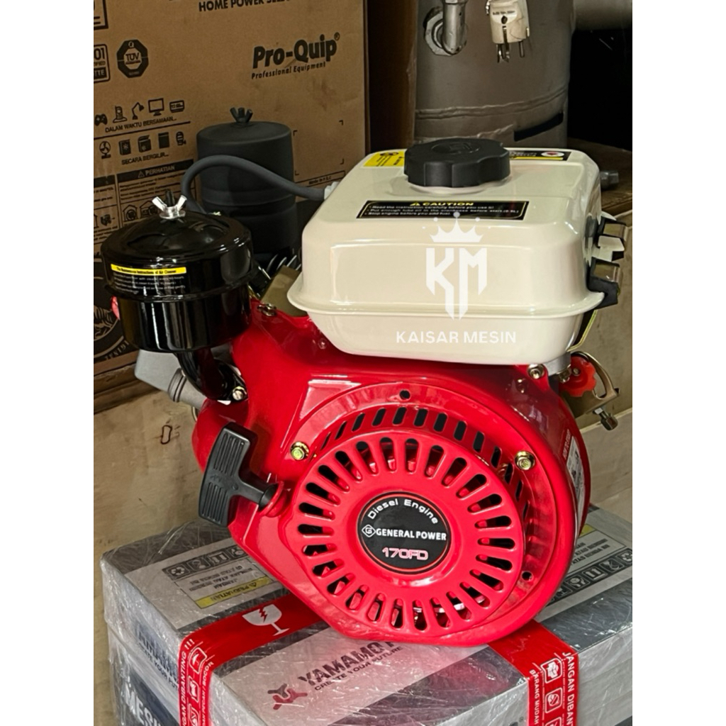 MESIN PENGGERAK DIESEL SOLAR MODEL TARIK ENGINE GENERAL POWER 170FD
