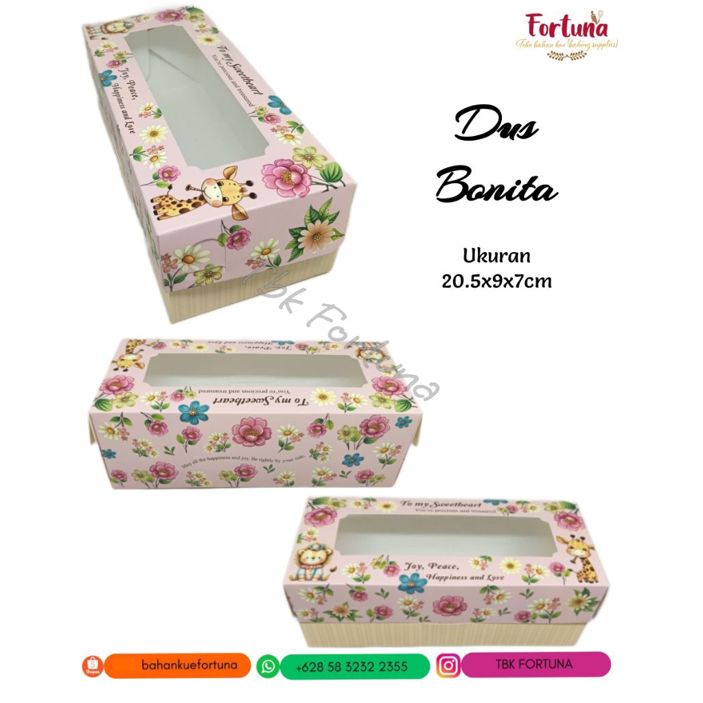 

Dus Bonita uk 20,5x9x7cm JMS(1pcs)