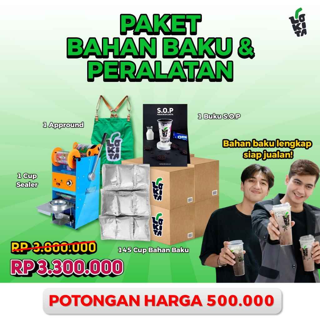 

LOKITA - Peralatan dan Bahan Baku Paket Resesi