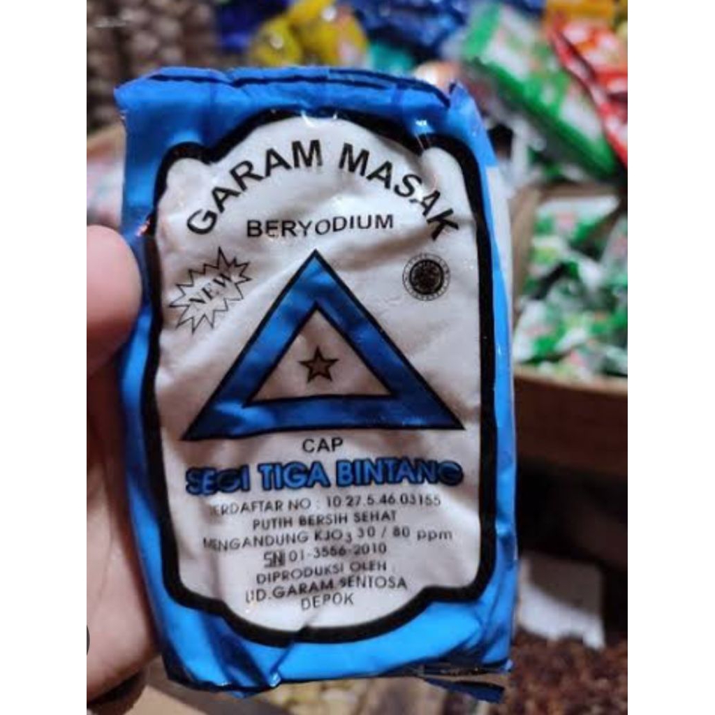 

Garam Cap Segitiga Bintang 200g