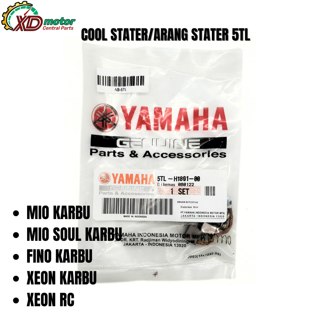 ARANG STATER/COOL STATER 5TL YAMAHA MIO KARBU MIO SOUL KARBU FINO KARBU XEON KARBU XEON RC