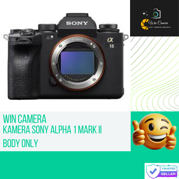 Kamera Sony Alpha 1 Mark II Body Only / Camera Sony / Kamera Mirrorless / Camera Mirrorless