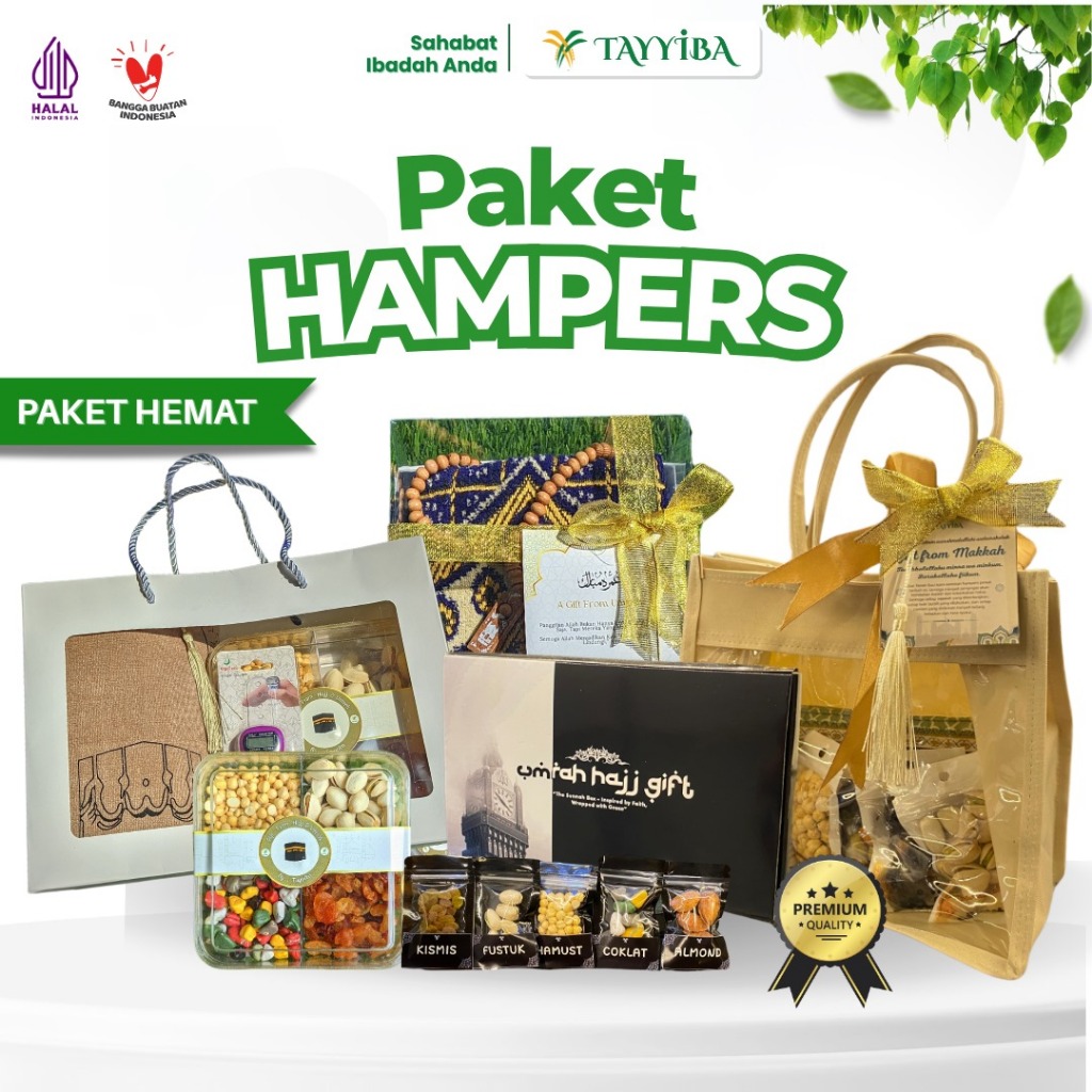 

LAUNCHING NEW PREMIUM HAMPERS Tayyiba Isian Komplit High Premium Quality