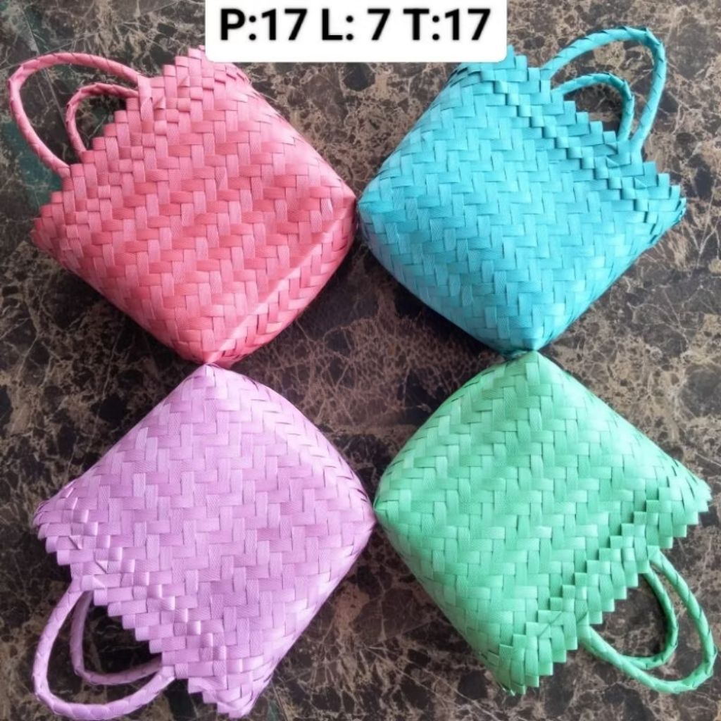

TAS ANYAMAAN PLASTIK||TAS HAPPRES