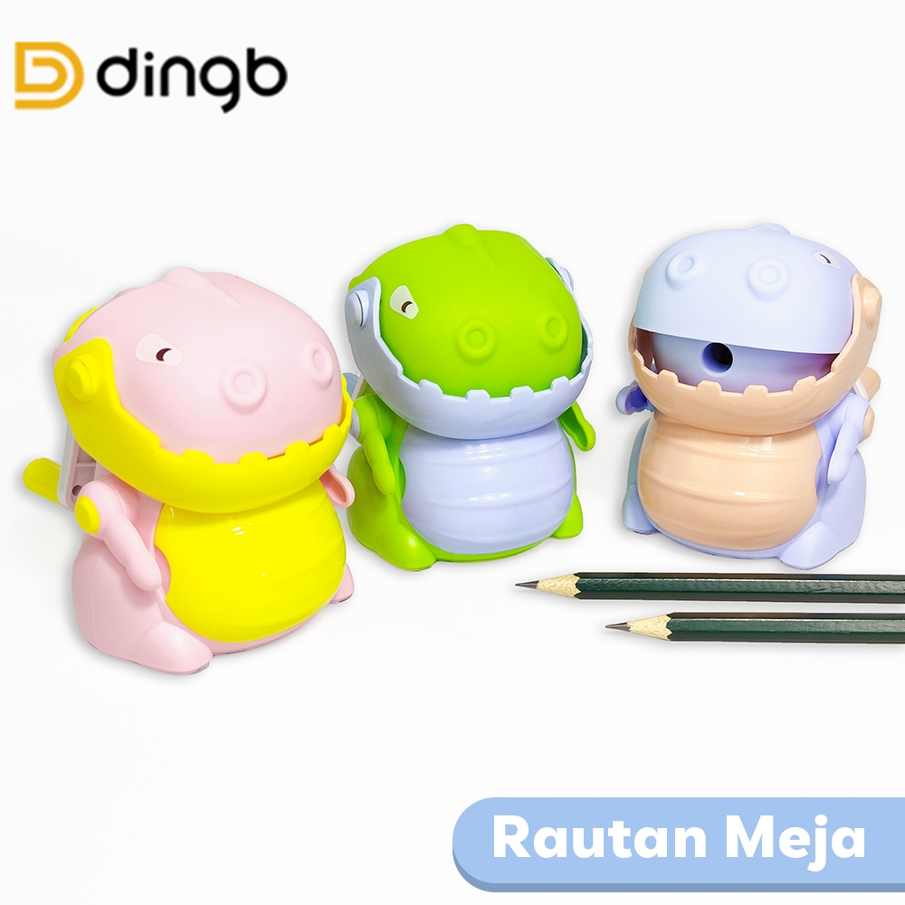 

DINGB Sharpener Rautan Serutan Putar Dingb Dino DB-6611