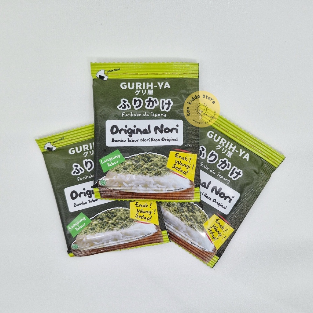 

GURIH-YA NORI TABUR SACHET | NORI TABUR MPASI BAYI | NORI TABUR MAKANAN ANAK | NORI MPASI NON MSG PENGAWET PEWARNA | BUBUK NORI MPASI | BUBUK NORI PENAMBAH NAFSU MAKAN | BUBUK TABUR NORI | NORI MPASI | NORI TABUR