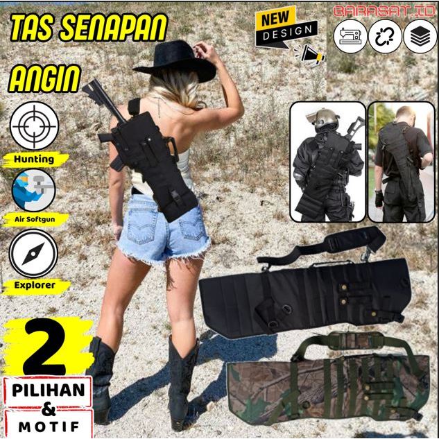 Kantong PCP Uklik Gejluk Multipump Tali bahu empuk Bahan tebal Jahitan rapi kuat Ringkas bisa dilipa