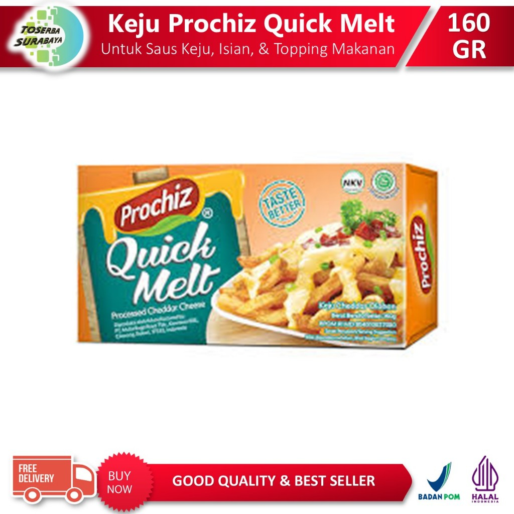

Prochiz Keju QUICK MELT 160gr
