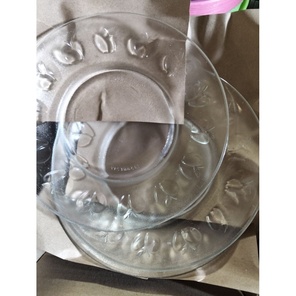 lepek apel kaca 6 biji