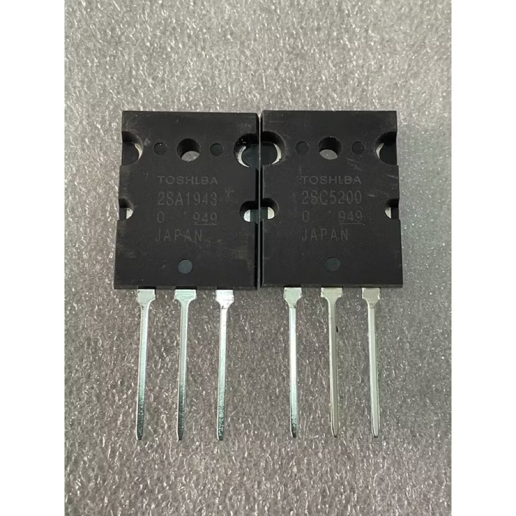 Transistor Toshiba 2SA1943 2SC5200 / A1943 C5200 SUPER untuk Power BuildUp