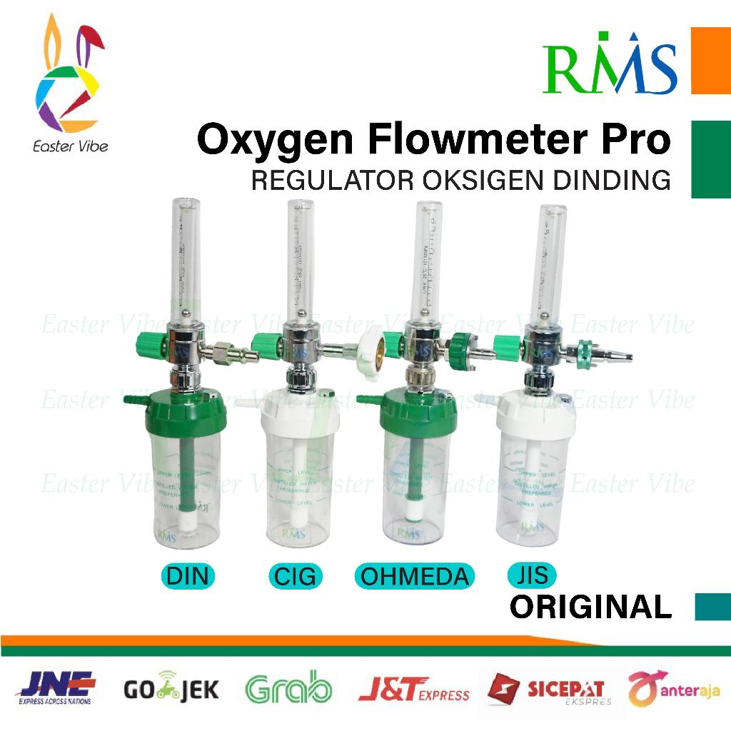 RMS OXYGEN FLOWMETER PRO REGULATOR OKSIGEN RMS