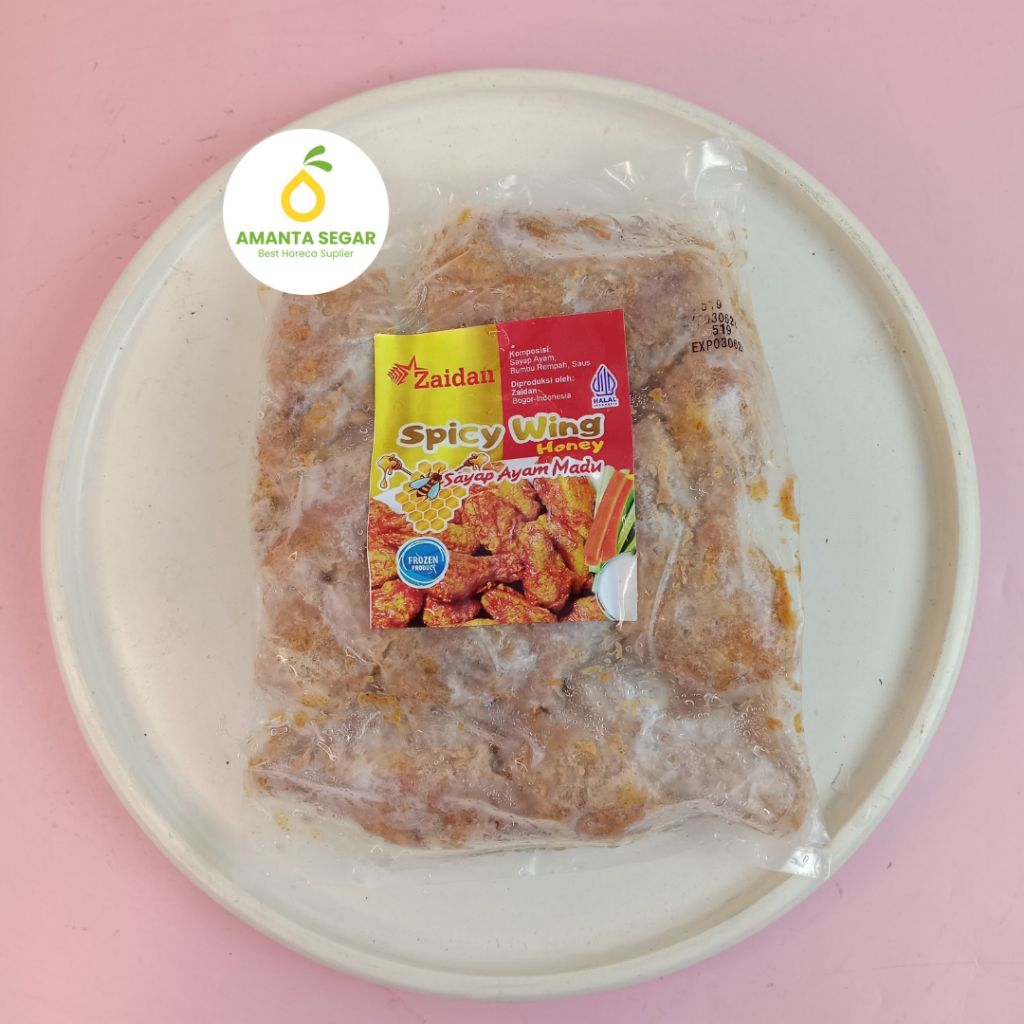 

Amanta Segar | Sayap Ayam Chicken Wing Honey Sayap Ayam Rasa Madu Zaidan Frozen 500gr