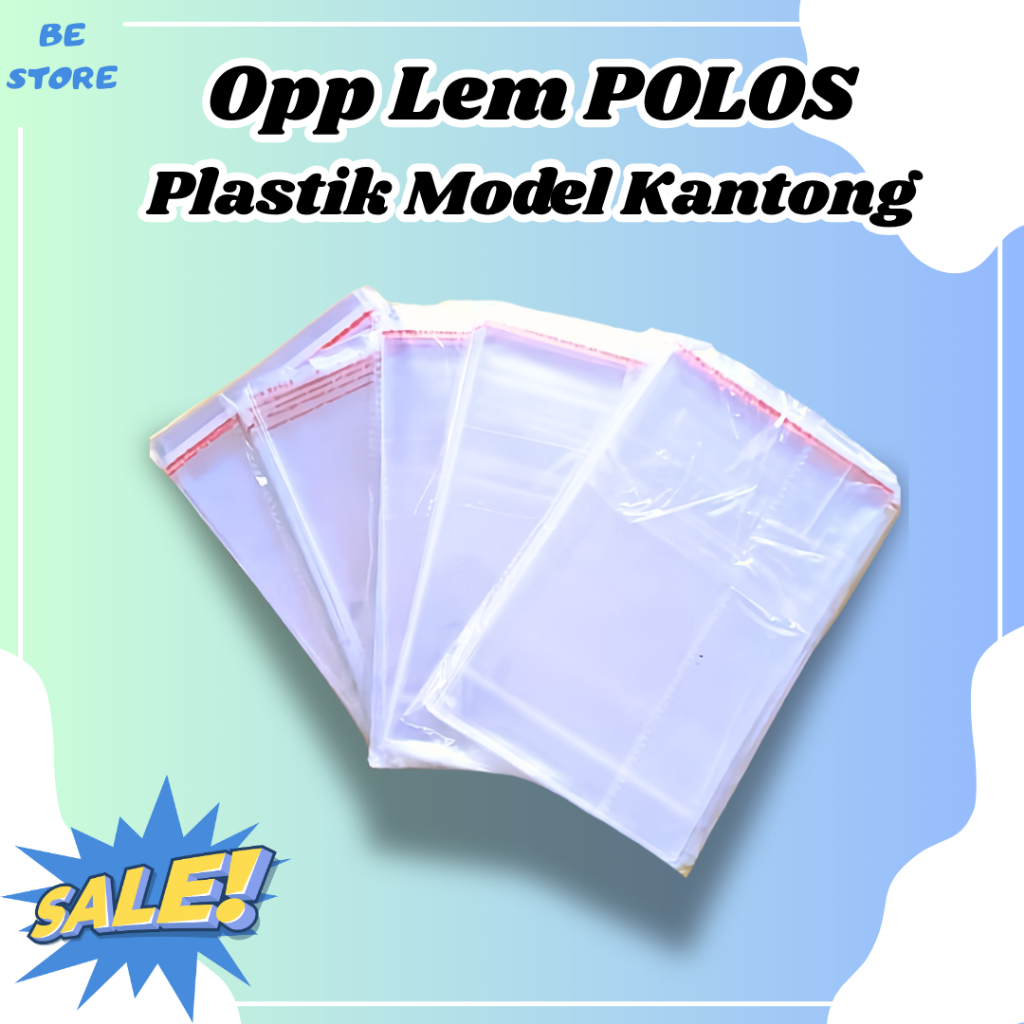 OPP LEM POLOS Ukuran 8X8 9X9 6X10 7X10 8X10 9X10 10X10 11X11 8X12 12X12 13X13 14X14 7X15 8X15 9X15 1
