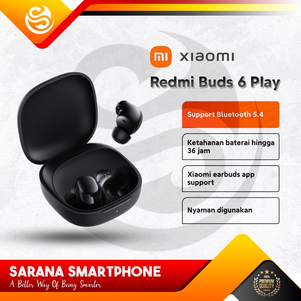 Redmi Buds 6 Play | TWS Earbuds Earphone | TWS Earbuds Earphone