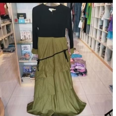 Gamis dewasa syari Dichta promo termurah
