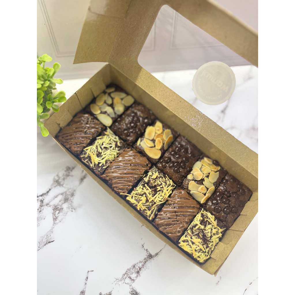 

Brownies Oatmeal (gluten free) ukuran 22x10