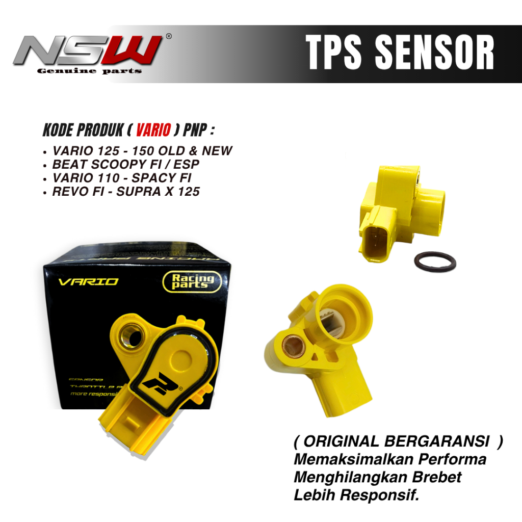 SENSOR TPS VARIO 110 VARIO 125 VARIO 150 BEAT SCOOPY ORIGINAL RACINGPARTS Sensor tps Racing Original