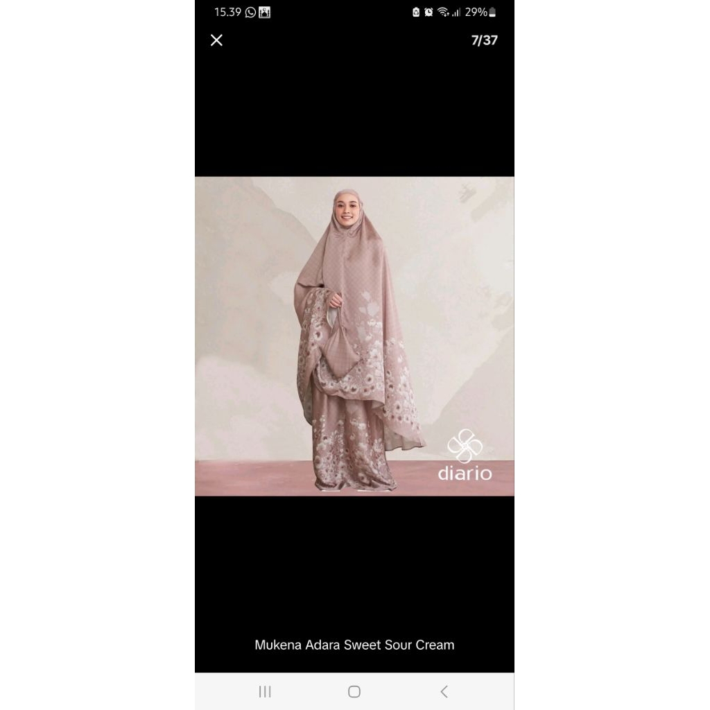 NEW... MUKENA DIARIO ADARA X NAGITA GB