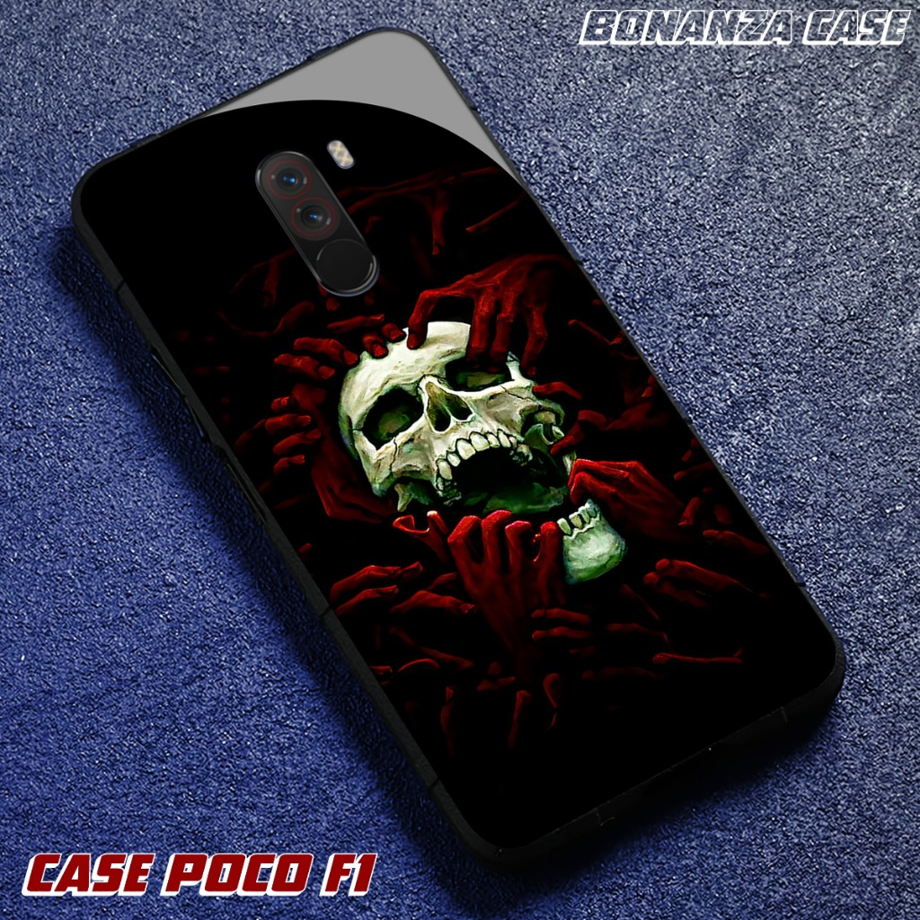 Bonanza - Case Poco F1 - Casing Hp Custom Terlaris - Softcase Poco - Case Glossy Kilau Bisa Cod Shop