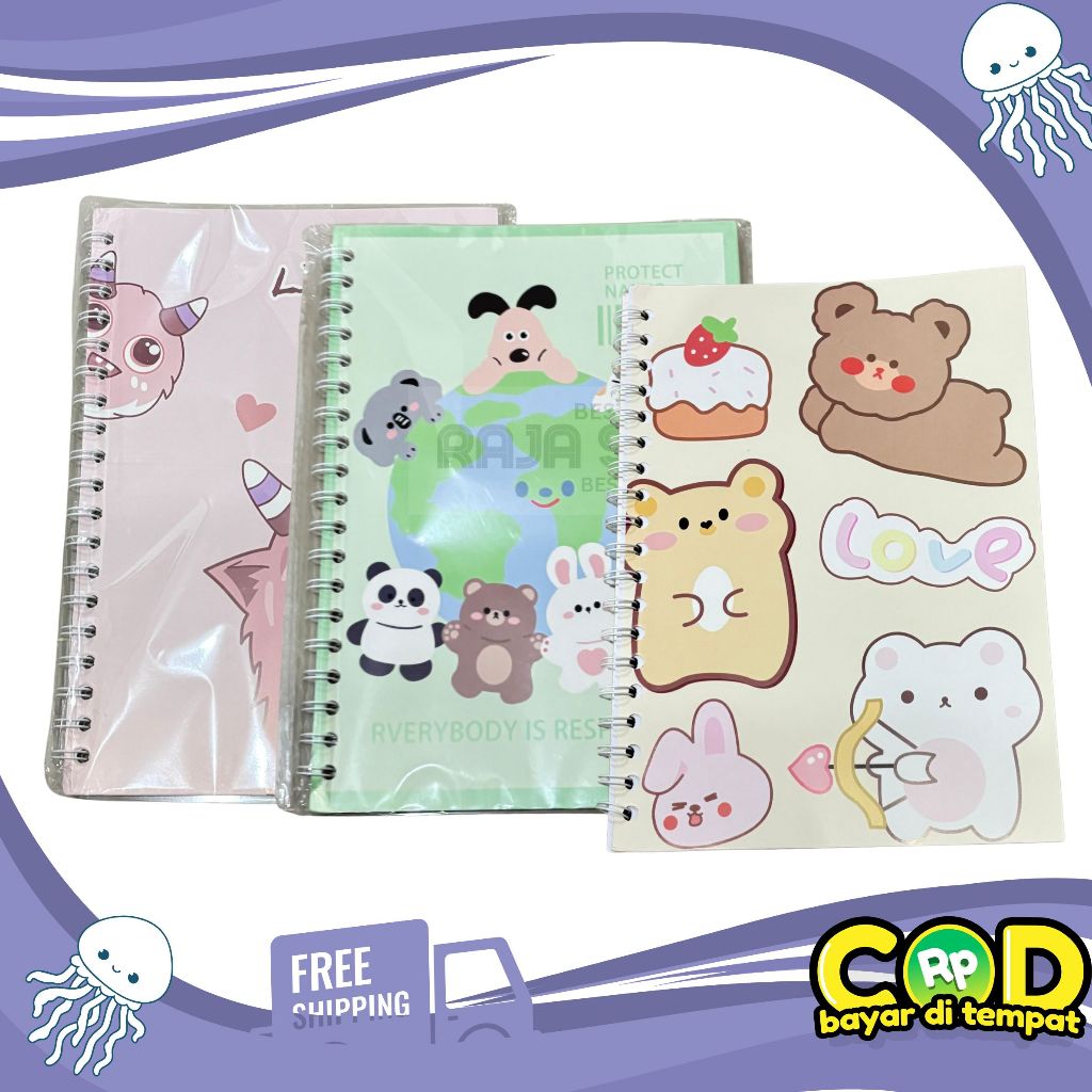 

Notebook Karakter B5 ISI 30 Lember