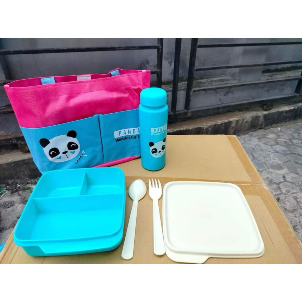 Tas bekal shuga/kotak bekal set/tas bekal lengkap