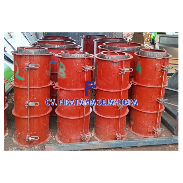 Produksi sendiri Cetakan Gorong Gorong - Buis Beton Diameter 50 cm x 100 cm