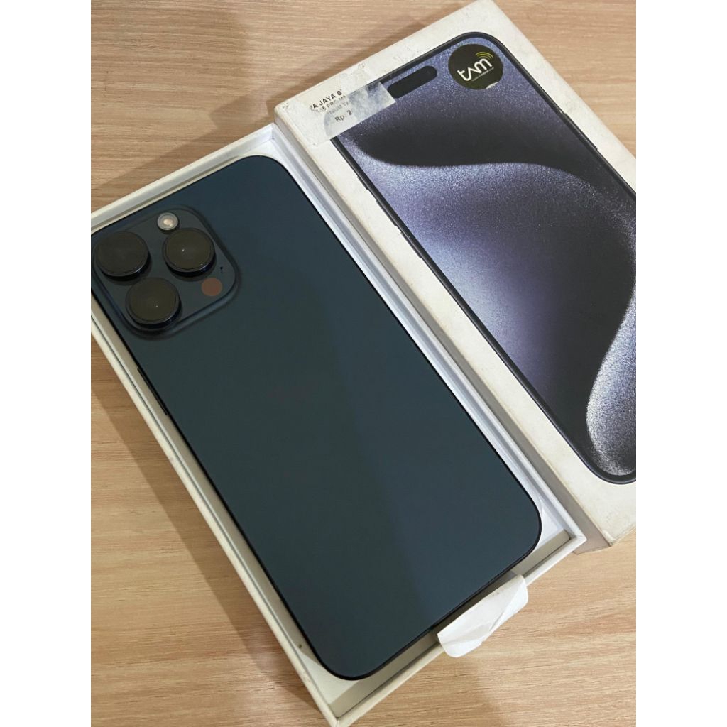 Apple Iphone 15 Pro Max 256gb Seken Fullset Bergaransi