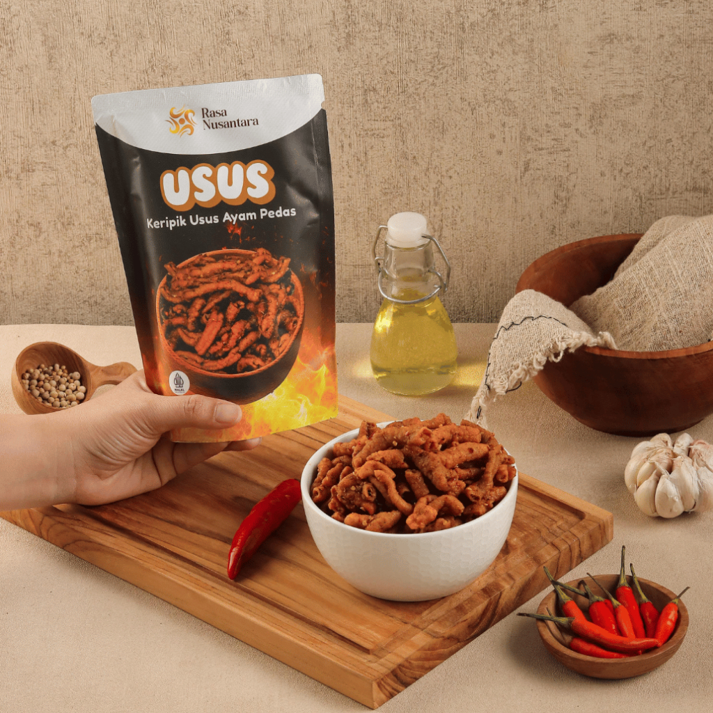 

Rasa Nusantara - Keripik Usus Ayam Pedas