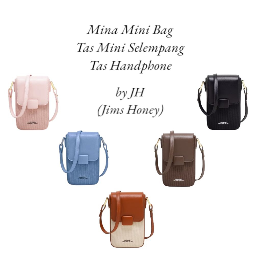 MINA MINI BAG JIMS HONEY | TAS HANDPHONE | TAS HP | TAS MINI SELEMPANG | JIMS HONEY