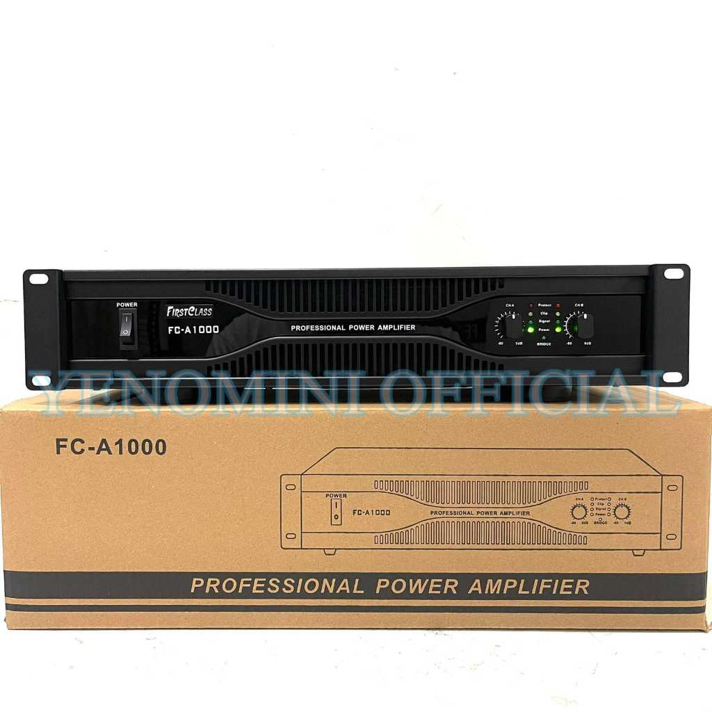 Power Amplifier FirstClass FC A 1000 Original Profesional Power Firstclass Fca 1000 Fca1000 ( Bisa