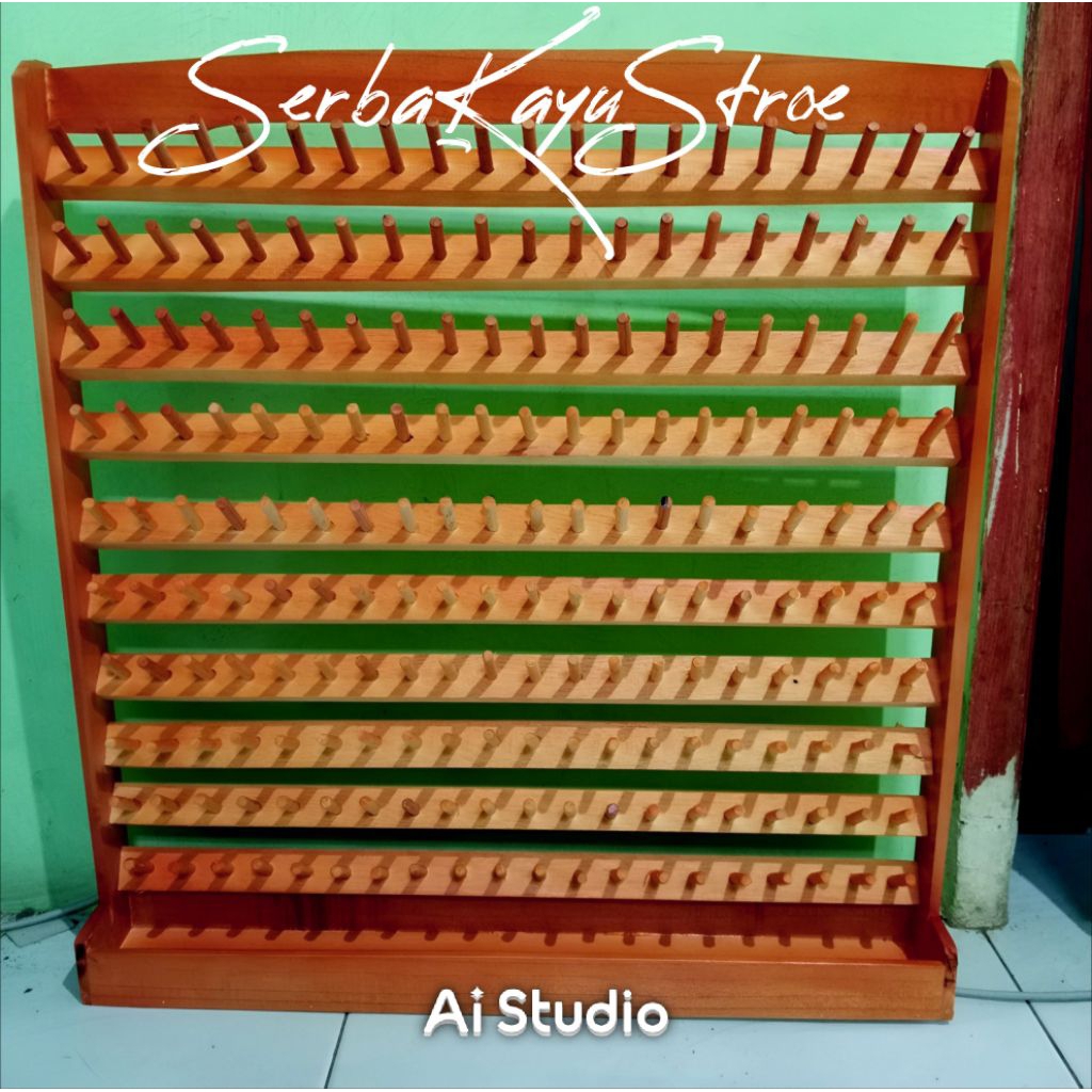 RakBenang 200 Stik/Penyimpanan Benang jahit/Rak Jahit/