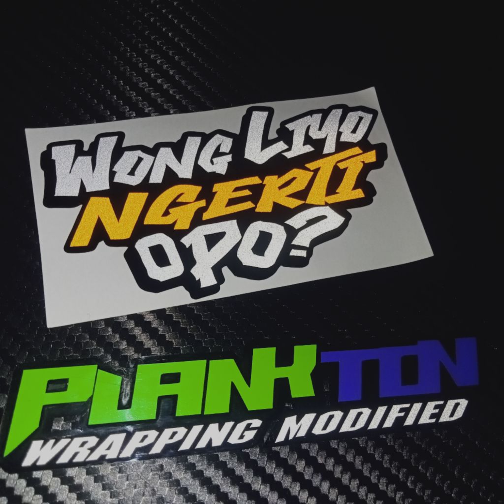 

stiker wong Lio ngerti opo stiker cutting uk 5x10cm