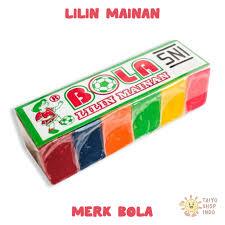 AIYO Mainan Anak Jadul Lilin Malam Plastisin DIY Merk Bola Edukasi Sensory Motorik