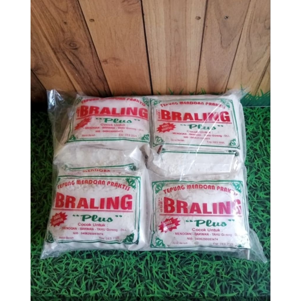 

TepungBraling 1pak isi 10pcs 1100g