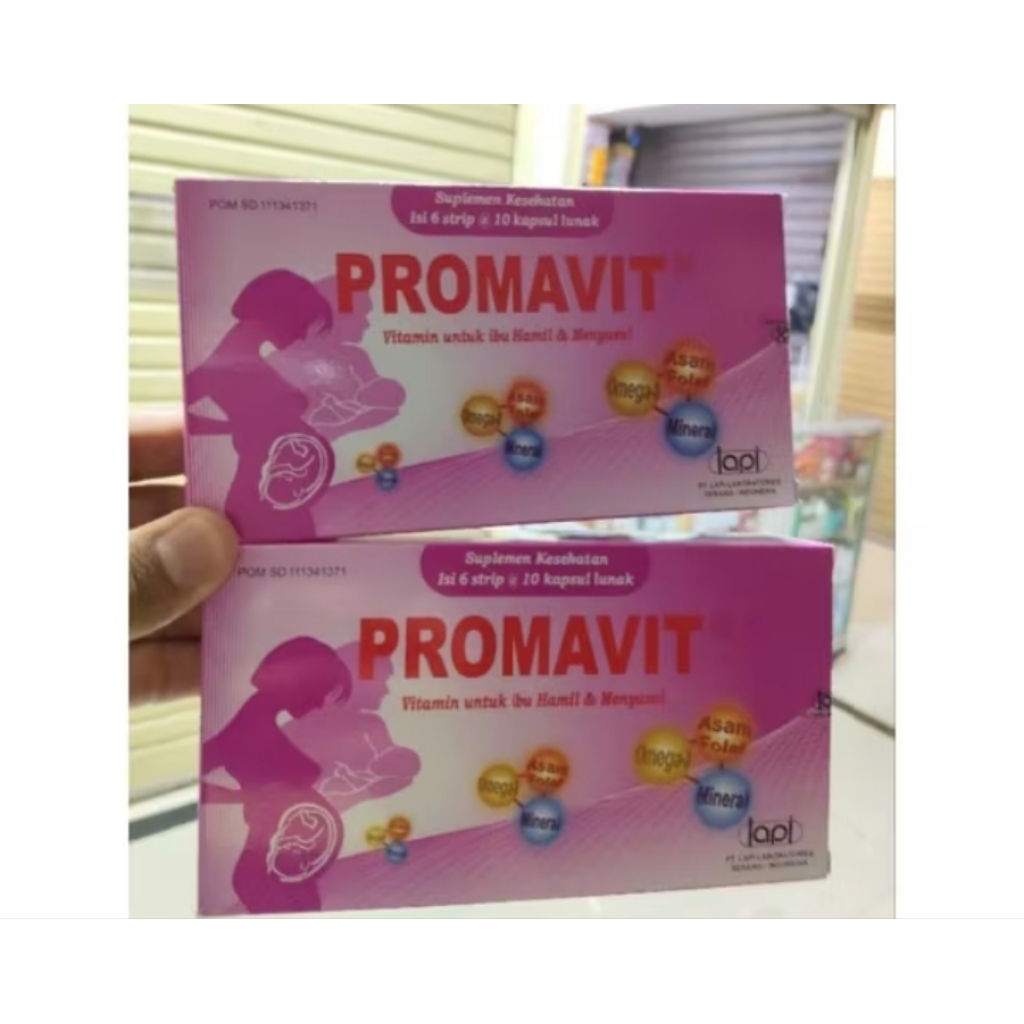 promavit vitamin ibu hamil box
