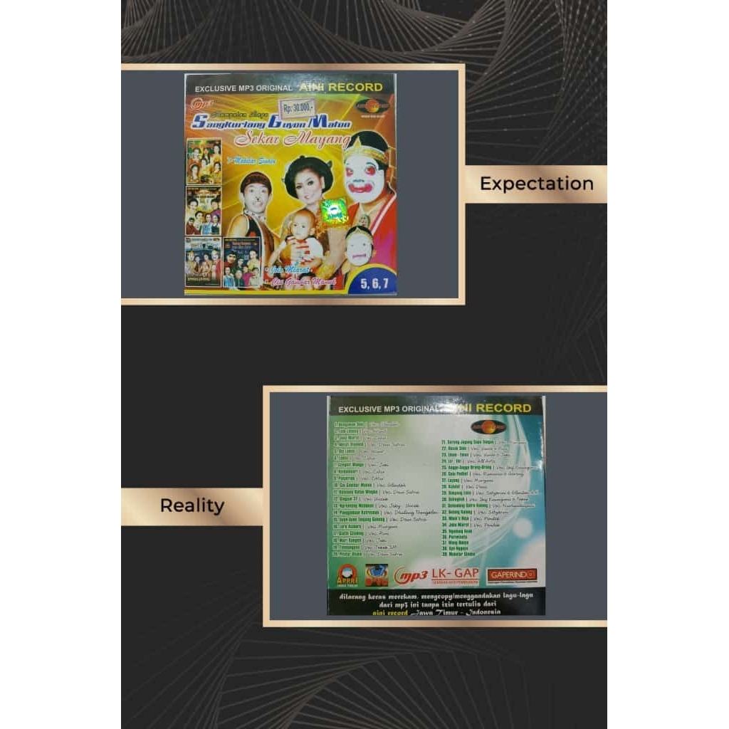 CD audio MP3 campursari Sangkuriang guyon maton