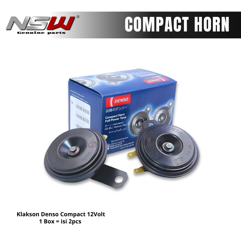 KLAKSON DENSO COMPACT DISC KLAKSON MOBIL AVANZA KLAKSON DENSO KEONG MOTOR & MOBIL 12VOLT 24VOLT
