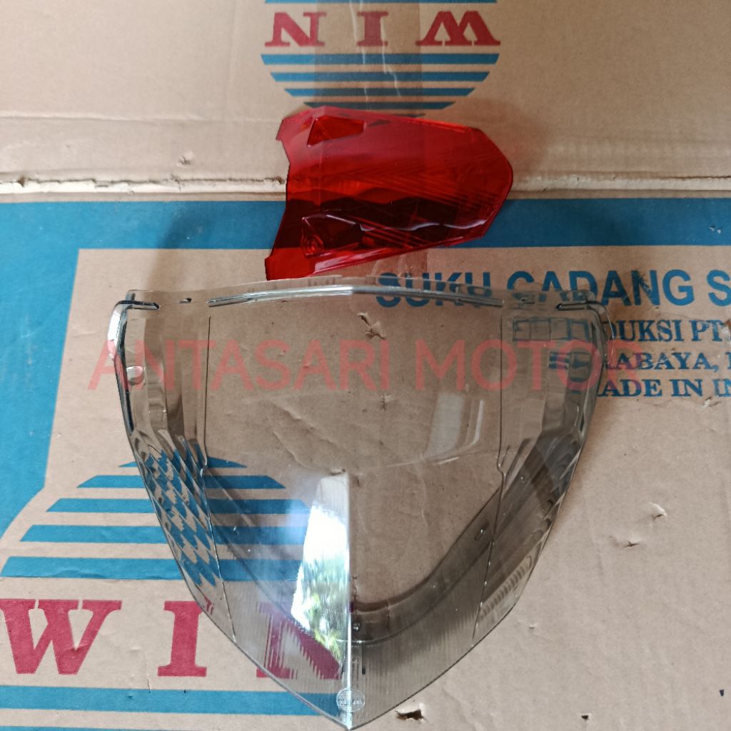 MIKA KACA LAMPU STOP BELAKANG MIO M3 125 Z / MIKA LAMPU STOP BELAKANG MIO M3 125 2014-2019 / MIKA ST