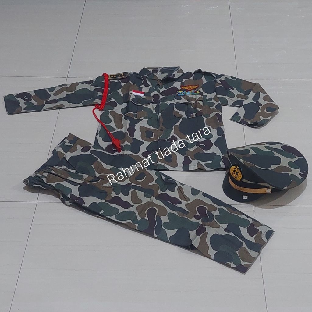 SERAGAM PDL MARINIR ANAK LORENG KKO/KOSTUM ANAK PROFESI MARINIR/BAJU KARNAVAL MARINIR LORENG KKO