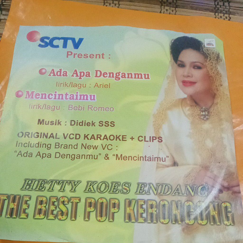 VCD POP KERONCONG HETTY KOES ENDANG D021