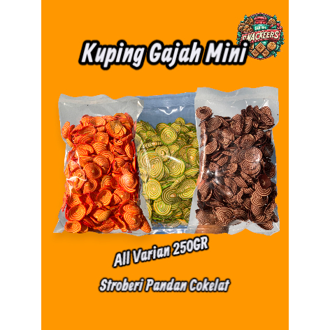 

250gram KUPING GAJAH MINI / KUPING GAJAH MINI MIX VARIAN RASA