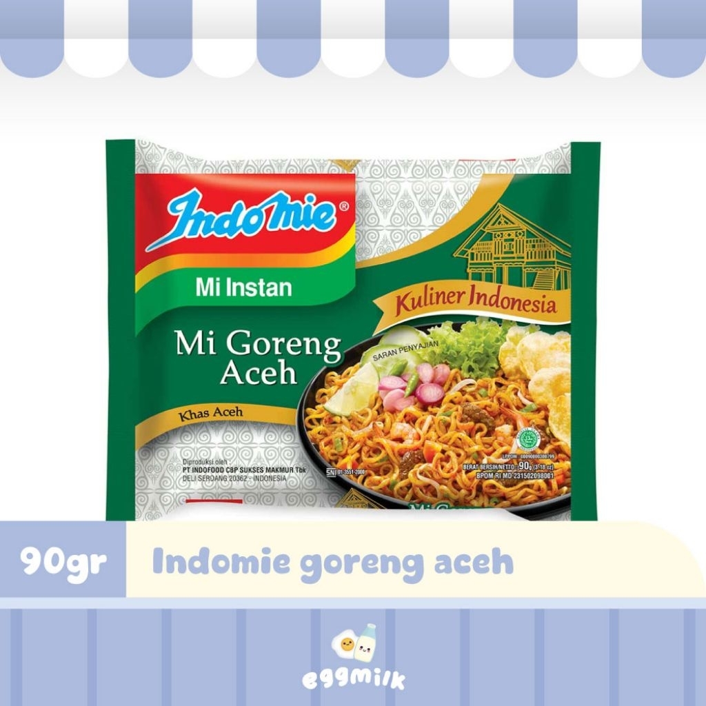 

Indomie Goreng Aceh 90gr